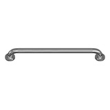 Barra Apoio Higiban Antideslizante 80cm Inox Cor Prateado