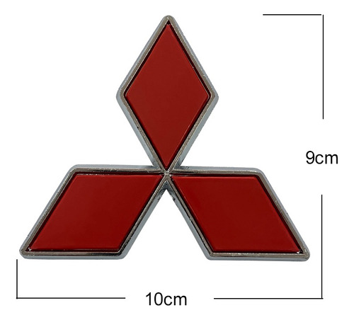 Emblema Logo Mitsubishi Para Panel L300 Parrilla Foto 2