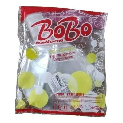 Globos Bobo De Fiesta 20in Transparentes Pack 50 Para Fiestas | MercadoLibre