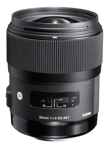 Lente Sigma 35mm F1.4 Art Canon  4 Años Garantía Oficial