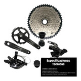 Grupo Ltwoo Transmisión Mtb 1x11 Compatible Shimano 11-52