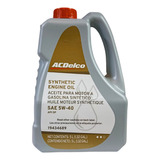 Aceite Motor Gasolina Acdelco 5w40 Sae Sp Sintetico Gen3 5l