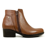 Botas Cortas Mujer Cuero Taco 6cm Gravagna 878