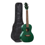 Ukelele Sonun Kauai Soprano 21 Pulgadas Verde Con Funda