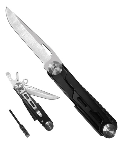 Cuchillo De Bolsillo Multiherramienta Para Hombres, Cuchillo