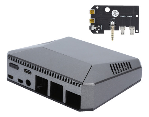 Accesorios De Ordenador Para Raspberry Pi 4b Case Mini Alumi