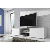 Repisa Cubo Mueble Tv 60 Pulgadas Brandy Minimalista Bco