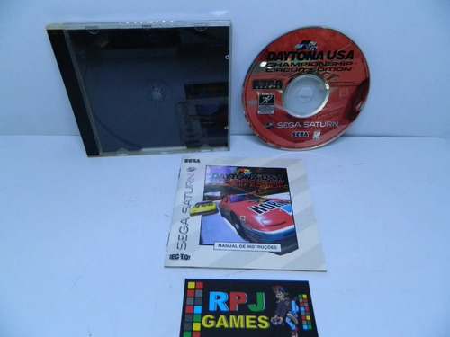 Daytona Usa Circuit Edition Original Sega Saturno - Loja Rj