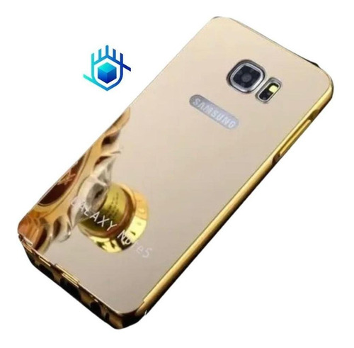 Case Para Samsung Galaxy De Aluminio Espejo Bumper Resistente Uso Rudo Metal Funda Hombre Mujer Dama Caballero Brilloso