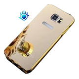 Case Para Samsung Galaxy De Aluminio Espejo Bumper Resistente Uso Rudo Metal Funda Hombre Mujer Dama Caballero Brilloso