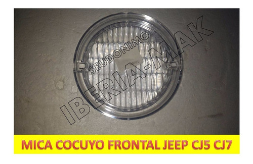 Mica Cocuyo Frontal Jeep Cj5 Cj7 Foto 4