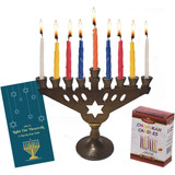 Menorah/candelabro Quality Judaica Rustic