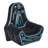 Sillón Sofá Puff Inflable Gamer Bestway 75077 Colchón Color Negro