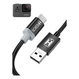 Cabo Usb Gopro Hero 5 7 8 9 10 11 12 Dados E Carregamento