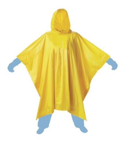 Impermeable Capa Mango O Poncho Amarillo Toolcraft