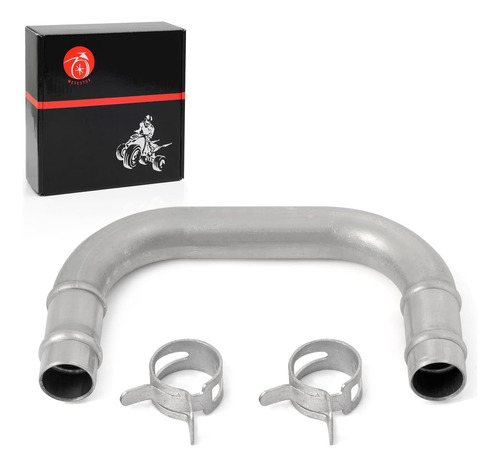 Intake Manifold Crossover Tube Boost Bottle & Clip For Yamah
