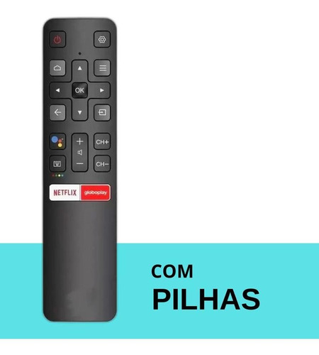 Controle Remoto Tcl Smart Rc802v 55p8m Netflix