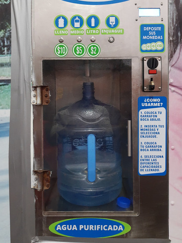 Máquina Despachadora De Agua Purificada 24/7