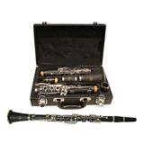 Clarinete Lincoln Lwcl-1301 Bb Negro 17 Llaves Con Estuche.