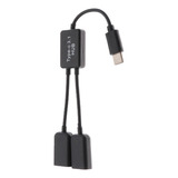 Adaptador Cable Usb Tipo-c Macho Hembra Dual Otg Accesorios