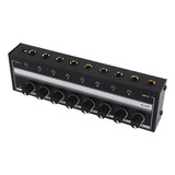 Amplificador De Audífonos Estéreo De Metal Portátil De 8 C