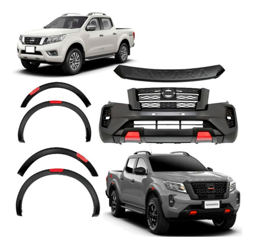 Body Kit Nissan Np300 2016-2020 A Navara Estilo Pro-4x