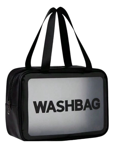 Bolso Washbag Maquillaje Transparente Estuche21x31x11