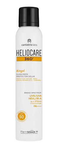 Heliocare 360°airgel Corporal 200ml Cantabria Labs