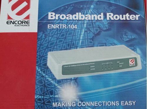 Router Encore Enrtr-104 Gris