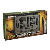 Set Microfonos Para Bateria Shure Pgadrumkit7 Pga Drumkit 7