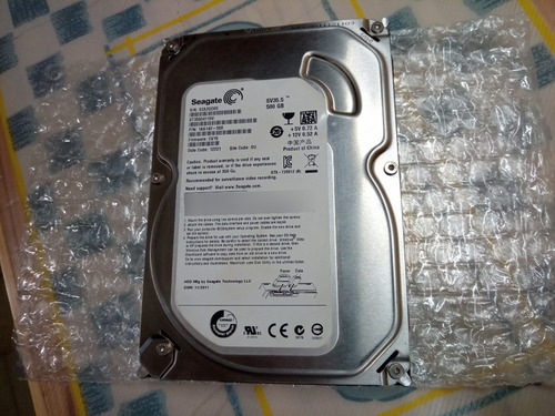 Disco Rigido Hdd Seagate 500gb Sata3 7200rpm 16mb Como Nuevo