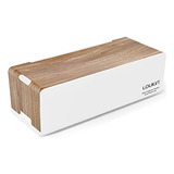 Caja Organizadora Cables Loukin, Escritorio Y Hogar, Abs