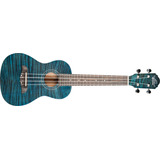 Ukulele Tenor Azul Transparente Oscar Schmidt Ou2tf Tbl