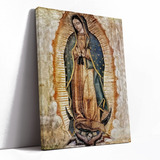 Cuadros Religios Virgen De Guadalupe - Lienzografía 70x90cm