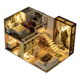 Kit De Casa Miniatura Con Dormitorio Y Muebles