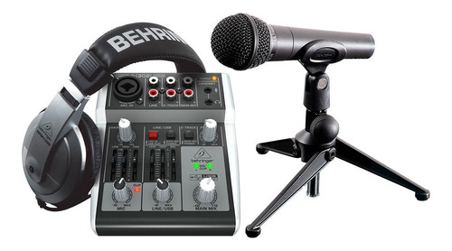 Sistema De Grabación Behringer Podcastudio 2 Usb