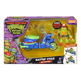 Tortugas Ninja Mutantes Figura Rafael Con Moto Mayhem