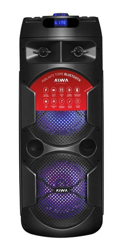 Parlante Torre Portátil Bluetooth Aiwa Party T451d-s 4500w
