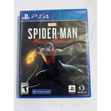 Miles Morales Spiderman Ps4 - Sellado - Ulident