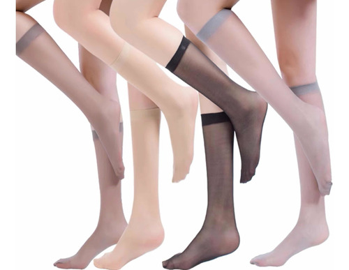 Pack 10 Pares Calcetines Panty Larga  Mujer