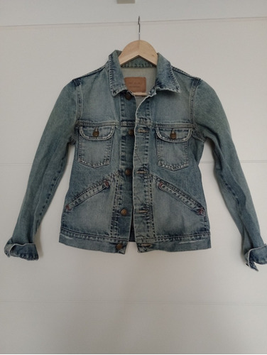 Campera De Jean Zara Talle S