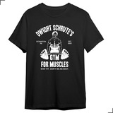 Camiseta Básica Serie Dwight Schrute Gym Academia Personagem