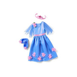 Conjunto De Vestido De Princesa Flor Muñecas Wellie Wi...