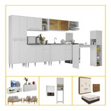 Kit Cozinha Casa Completa 5 Ambientes Multimóveis Cr60009