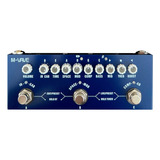 Pedal De Efeito M-vave Cube-baby Bass Azul Produto No Brasil