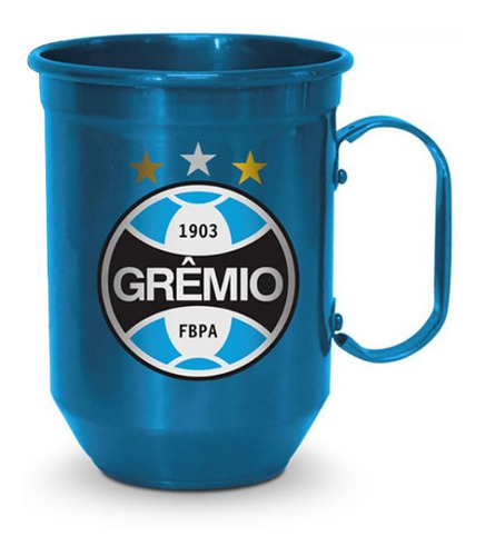 Caneca Alumínio Grêmio 600ml