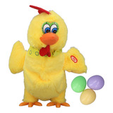 Brinquedo De Galinha De Pelúcia Amarelo De 30 Cm Para Coloca