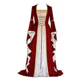 Disfraz De Halloween Medieval Renacentista Nuevo Para Mujer