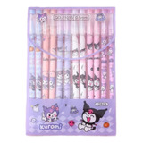 Pluma Kawaii Borrable Boligrafo Kuromi Lapicero Borrable