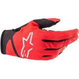 Guantes Alpinestars Radar Gloves Para Moto Rojo